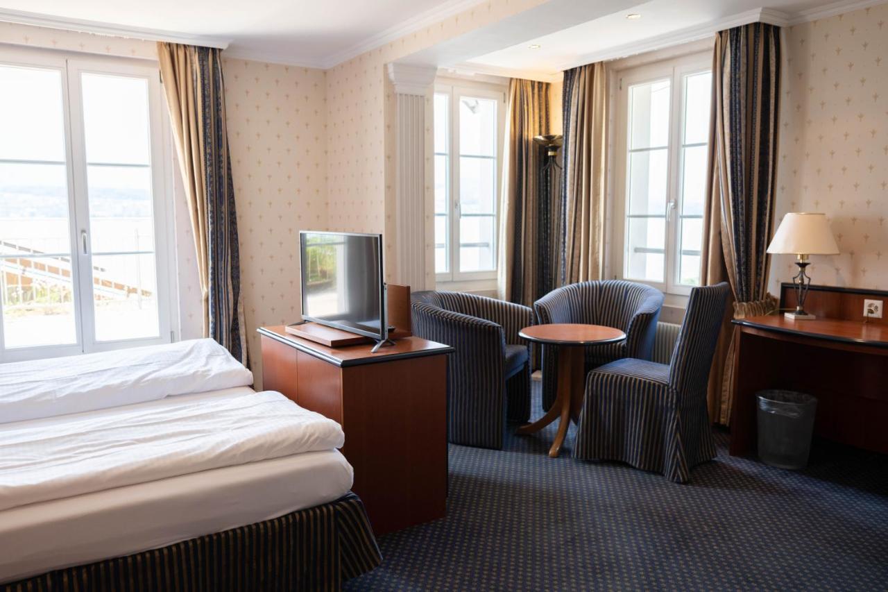 Dependance Stella Del Lago By Hotel Restaurant Bellevue Au Lac Тун Экстерьер фото