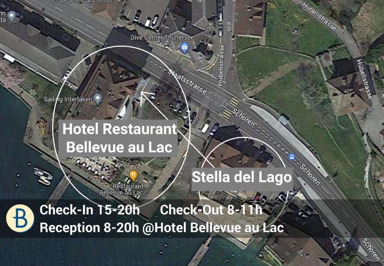 Dependance Stella Del Lago By Hotel Restaurant Bellevue Au Lac Тун Экстерьер фото
